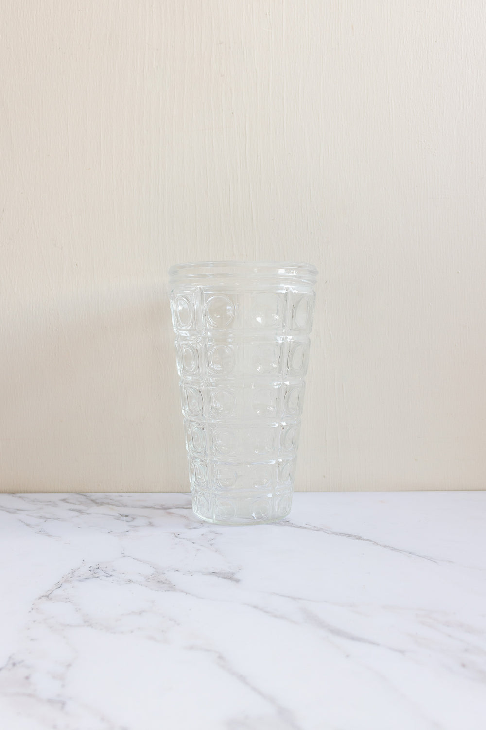 vintage french glass florist's vase