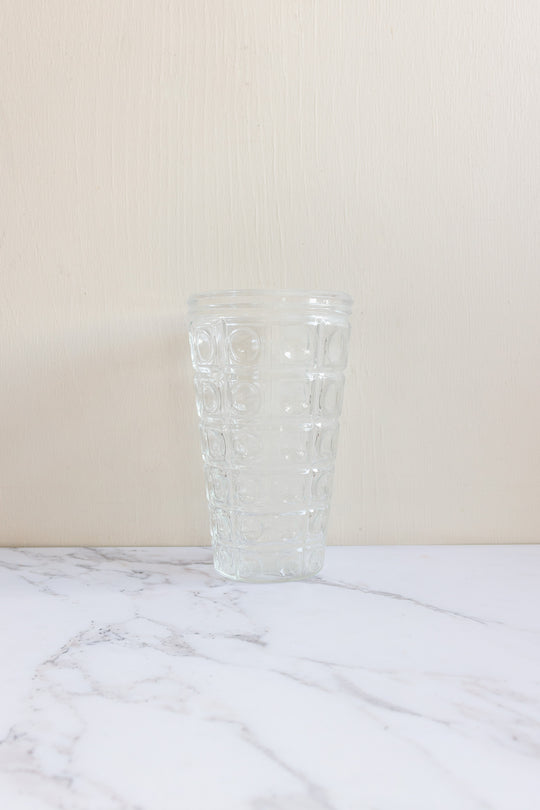 vintage french glass florist's vase