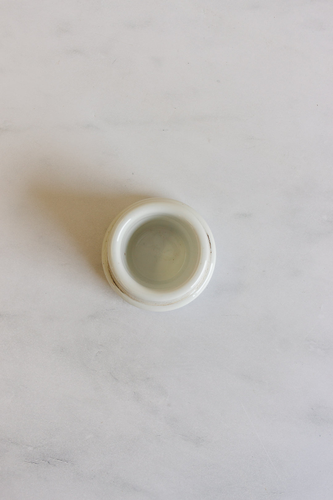 antique french ceramic match strike