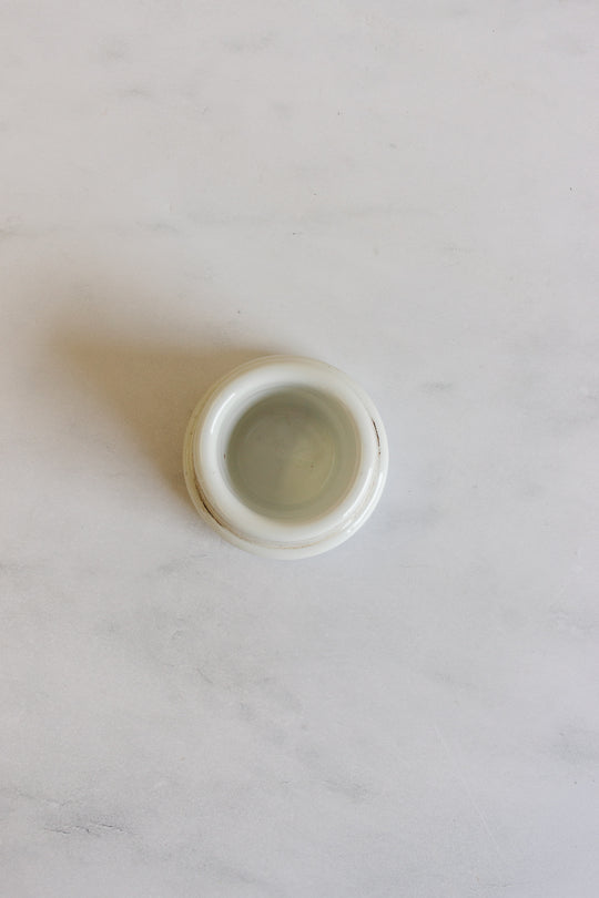 antique french ceramic match strike