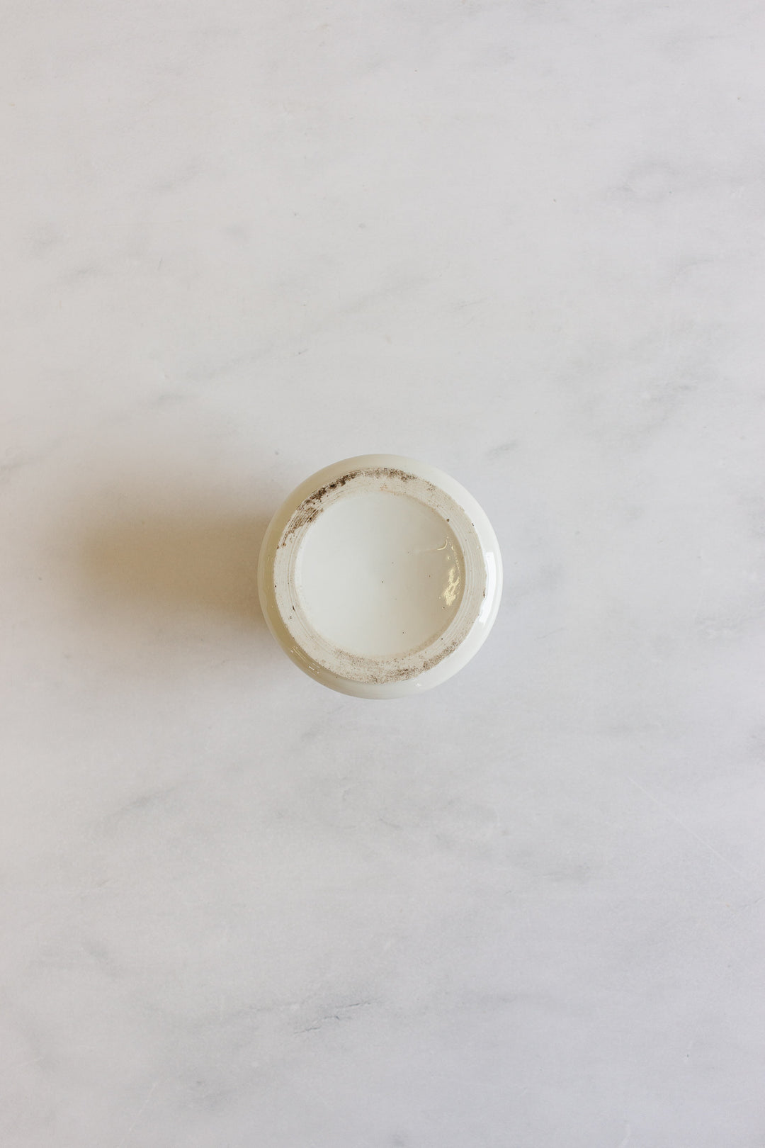 antique french ceramic match strike