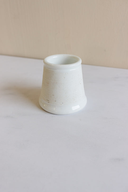 antique french ceramic match strike