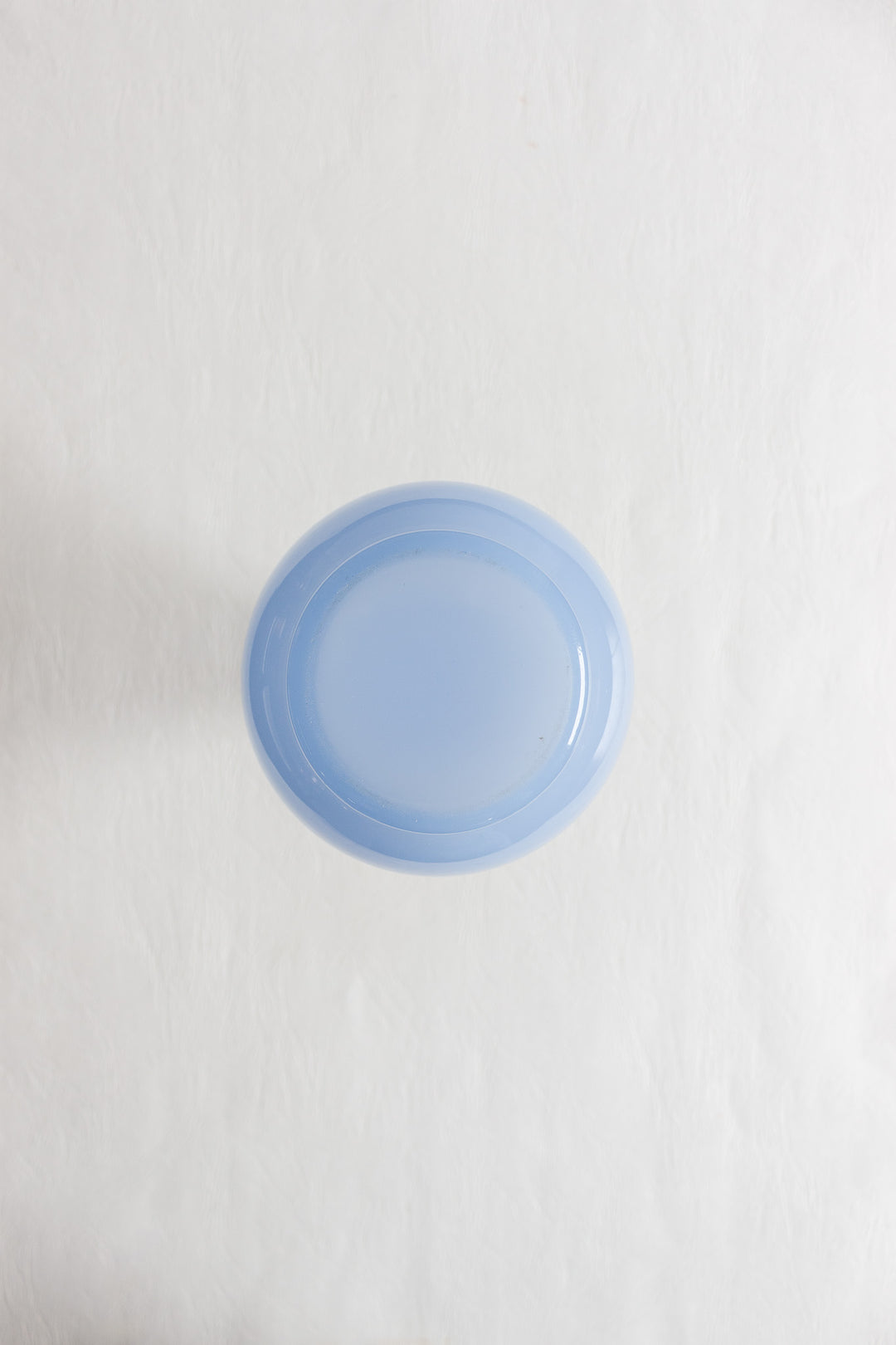 vintage french striped blue opaline carafe