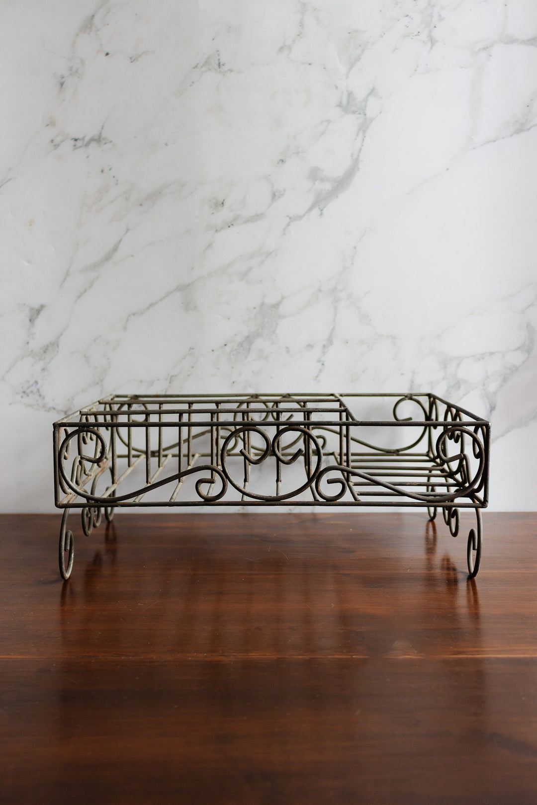vintage french metal drying rack