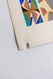 rare 1930s French art deco Pochoir screen prints, “Inspirations: Motifs en Couleur”