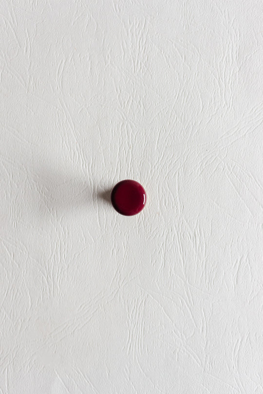 antique turned wood and brass "L" monogrammed wax seal