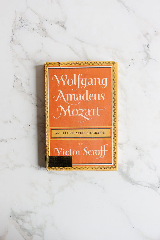 wolfgang amadeus mozart vintage book