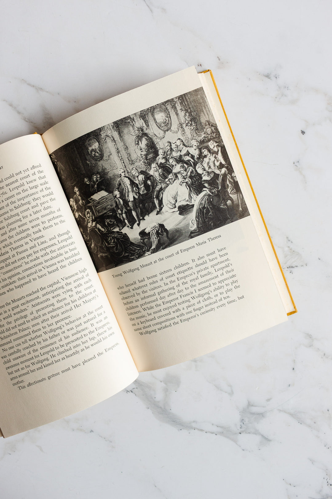 wolfgang amadeus mozart vintage book