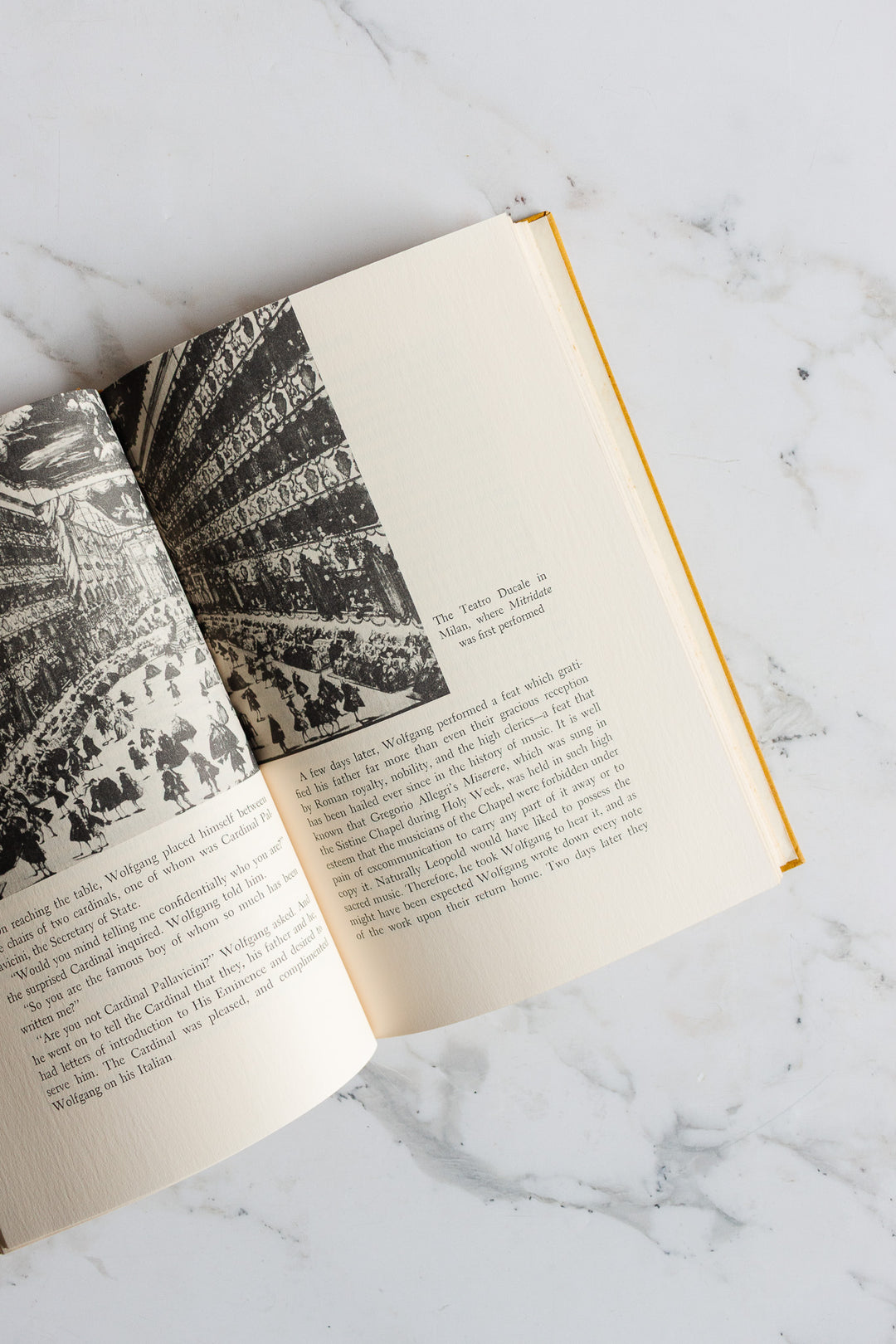 wolfgang amadeus mozart vintage book