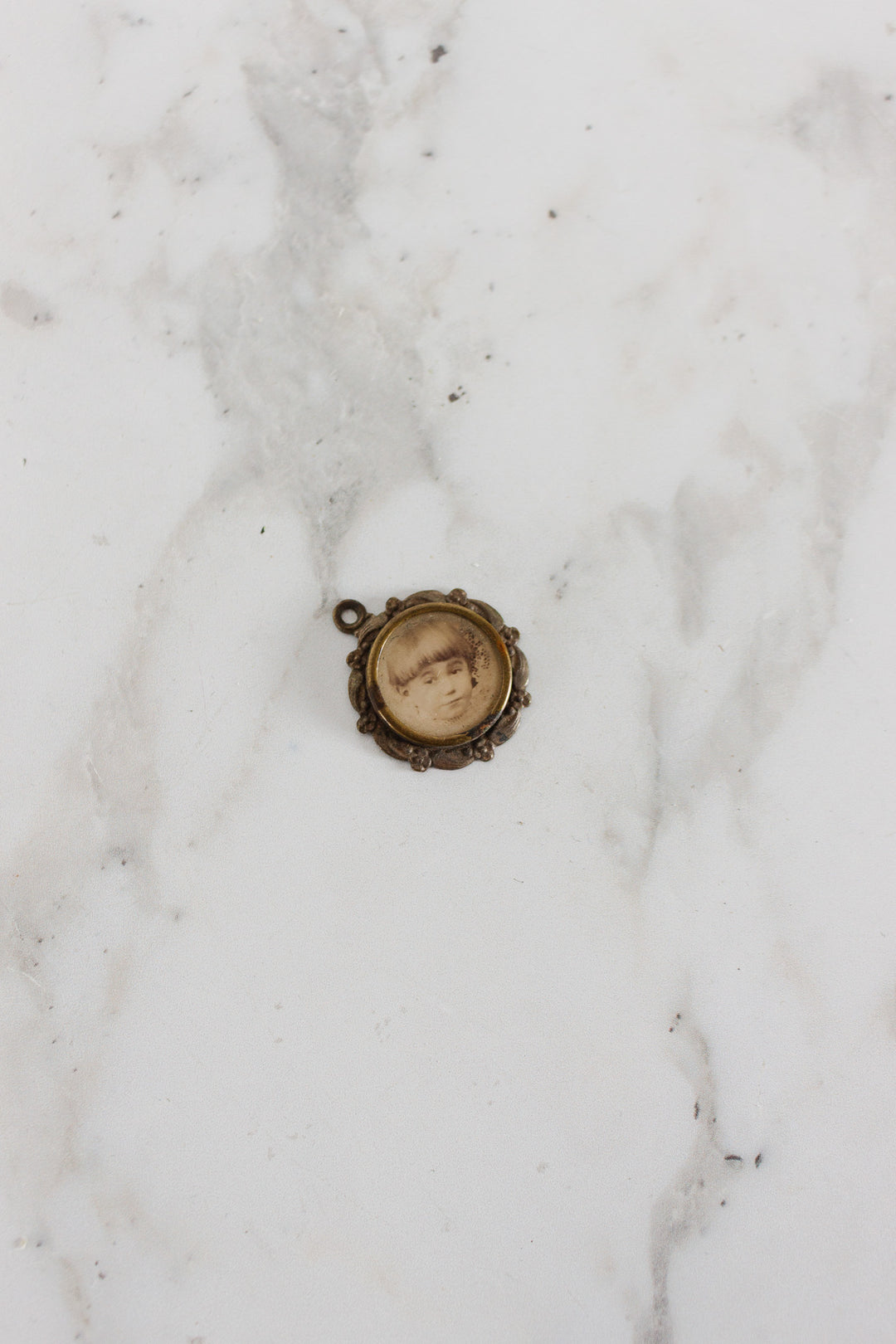 antique french portrait pendants and brooches, set of 6