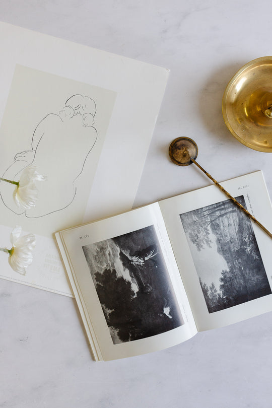 vintage english brass candle snuffer