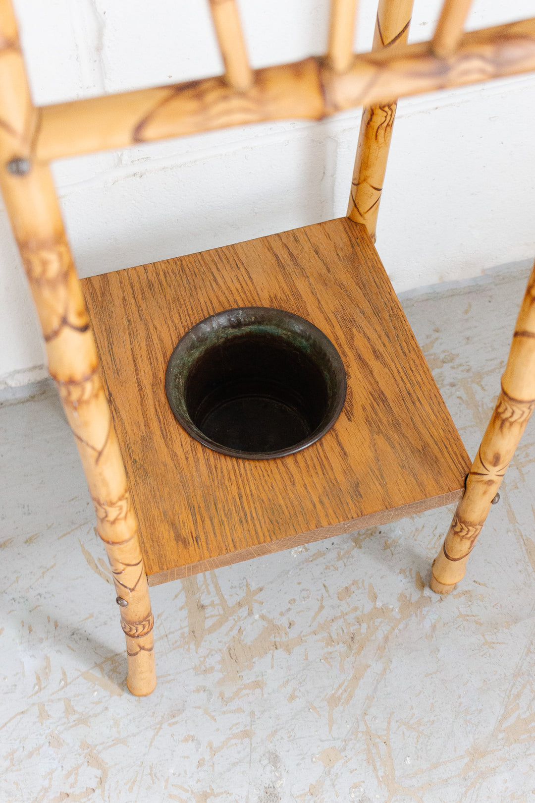 19th century Victorian aesthetic movement umbrella stand