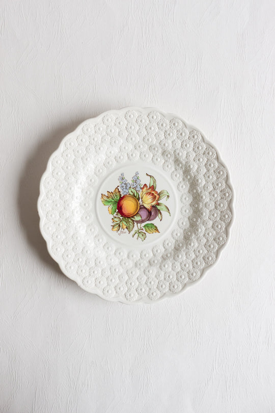 1930s copeland spode "alden" set of plates, set of 4