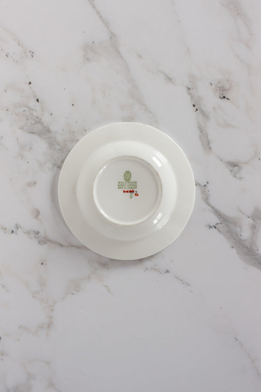 pair of 1960s wedgwood "partidge in a pear tree" ashtrays