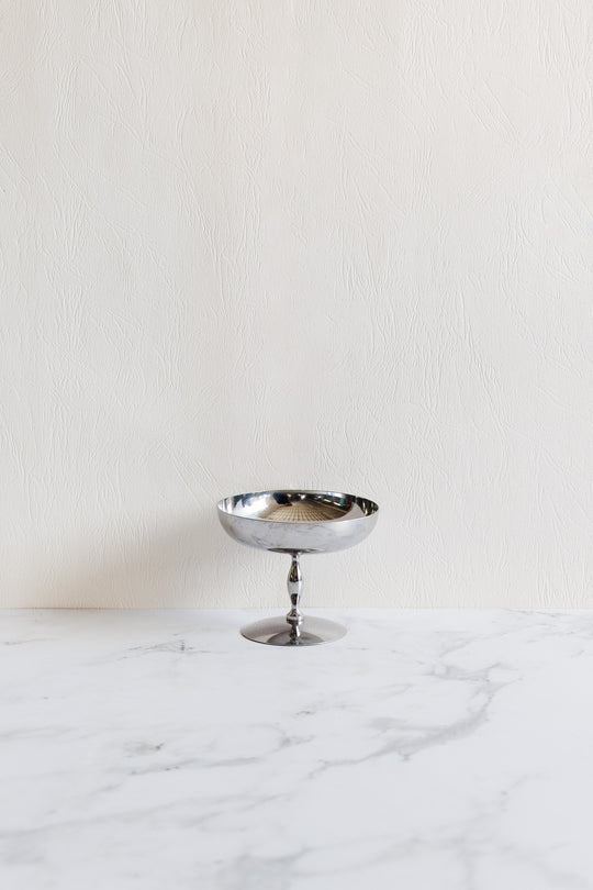 vintage french baluster stem champagne coupes