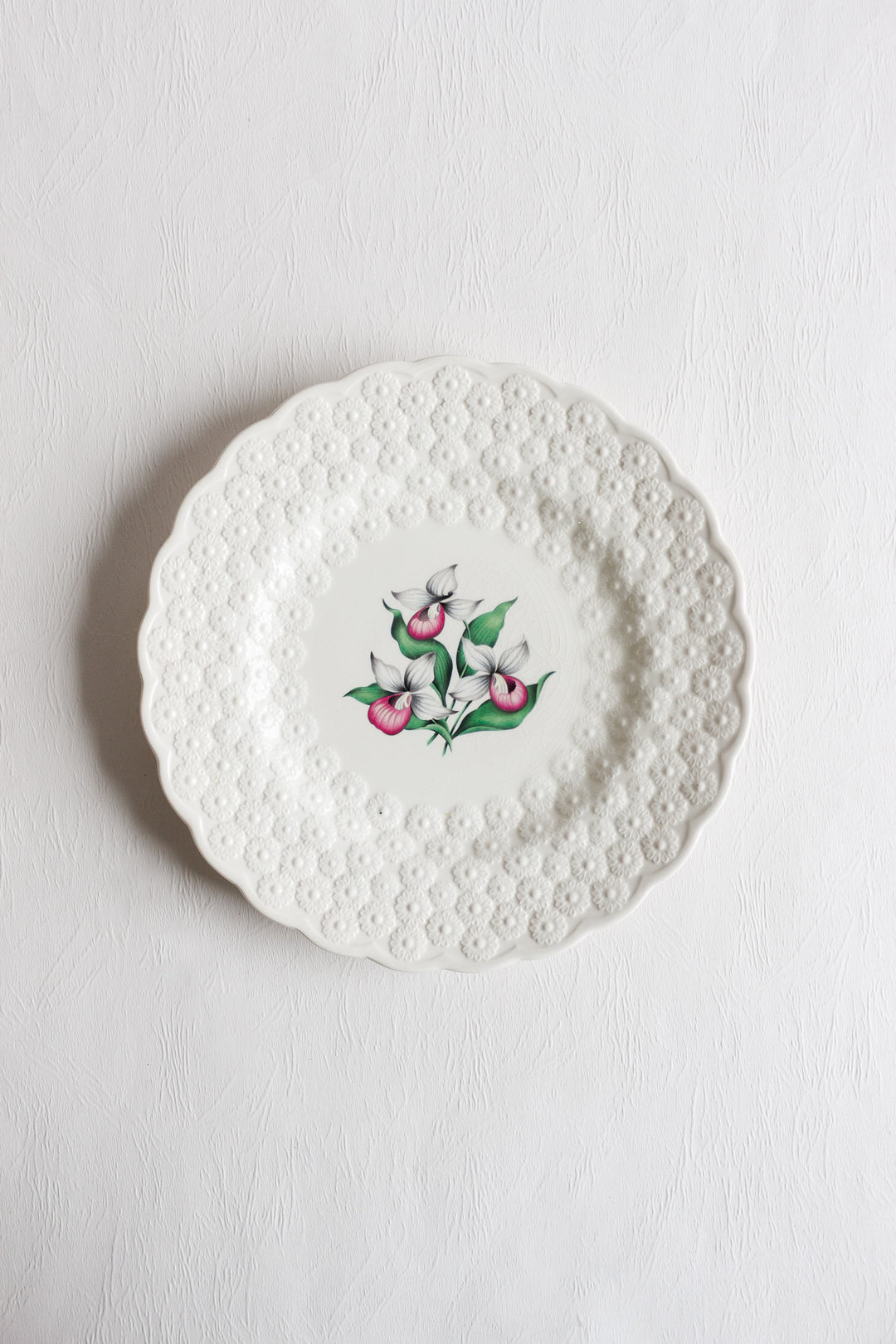 1930s copeland spode "alden" set of plates, set of 4