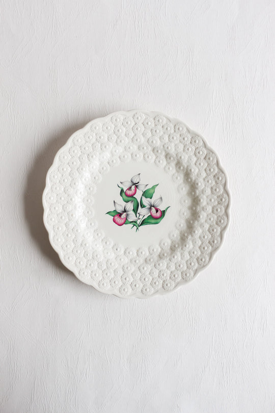 1930s copeland spode "alden" set of plates, set of 4
