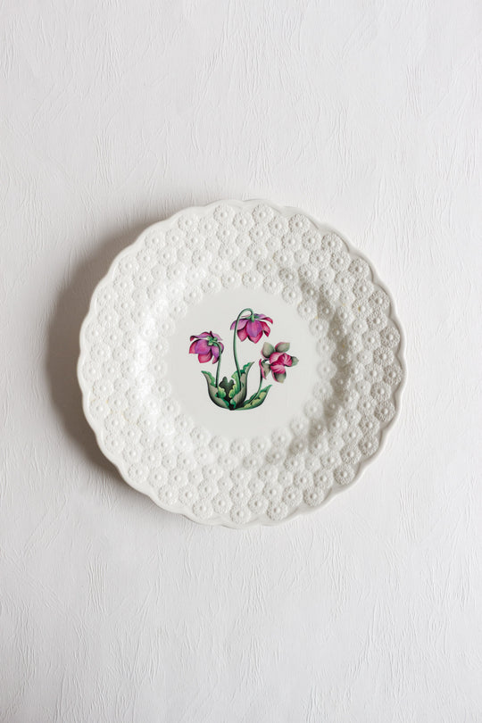 1930s copeland spode "alden" set of plates, set of 4
