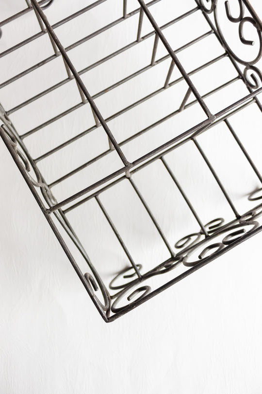 vintage french metal drying rack