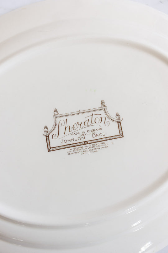 Johnson Bros “Sheraton” Dishware Set (circa 1944–1955)