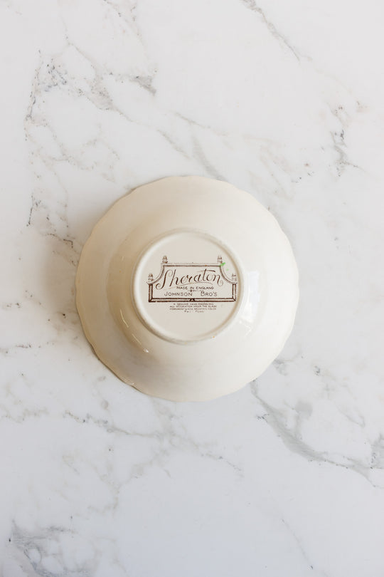 Johnson Bros “Sheraton” Dishware Set (circa 1944–1955)