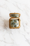 turn of the century French ormolu and beveled glass souvenir bijoux casket