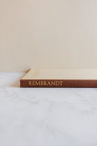 Rembrandt vintage German art book