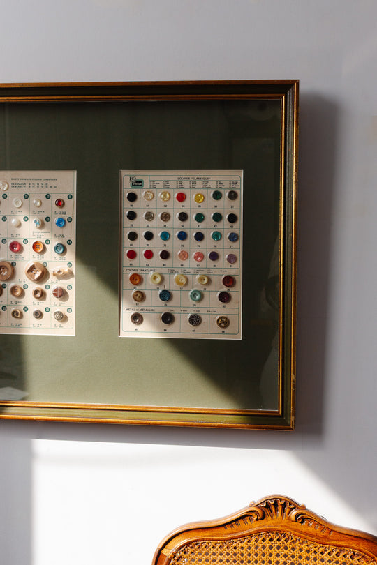 les boutons coloris classiques
