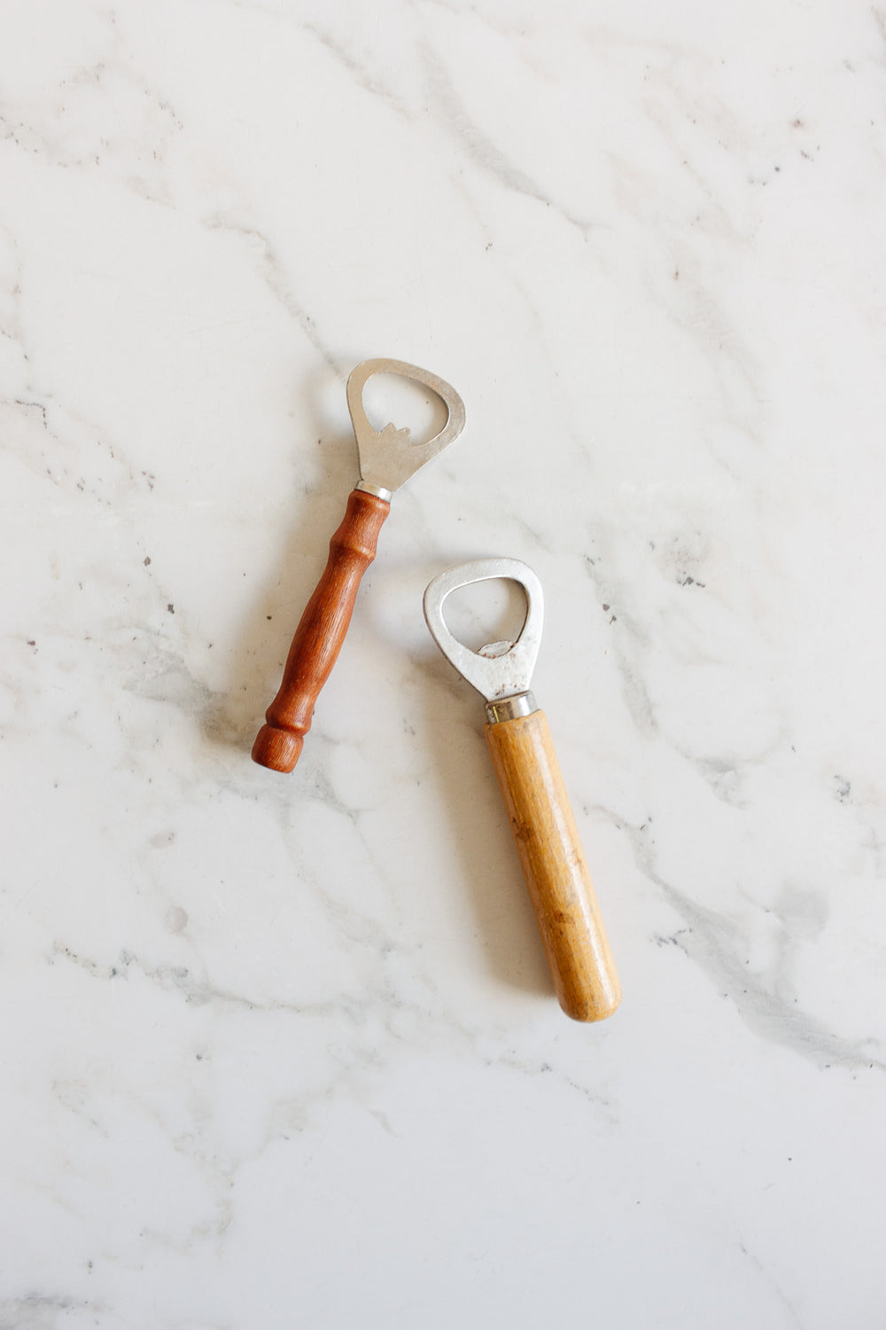 vintage german wood handled bottle openers