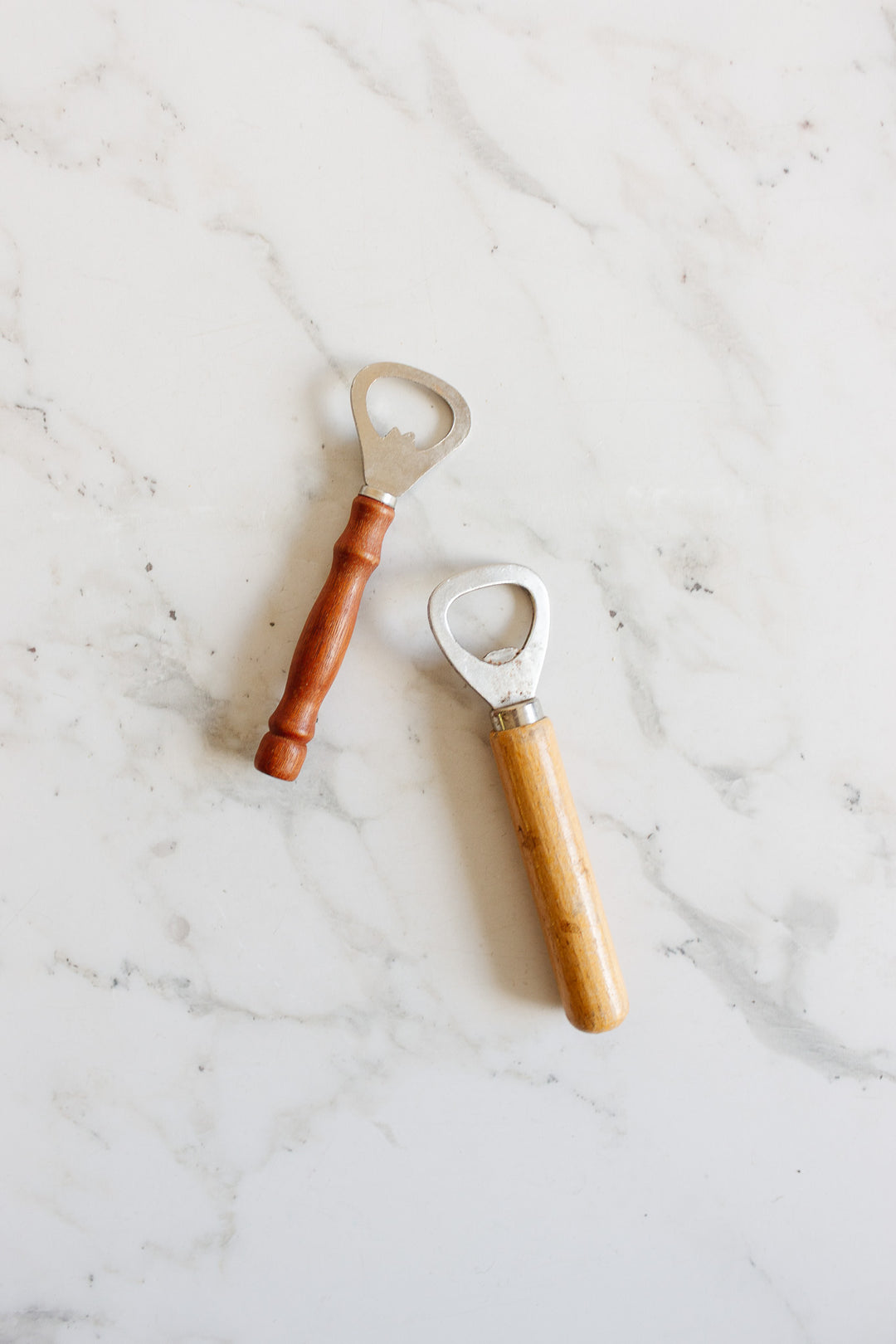 vintage german wood handled bottle openers