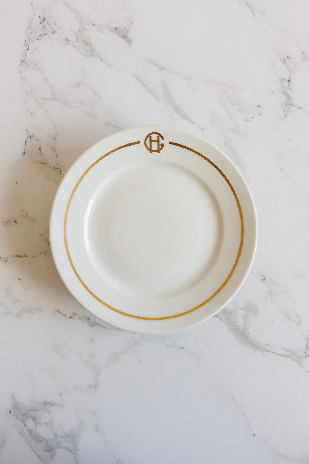 limoges william guérin & co. monogrammed compotier
