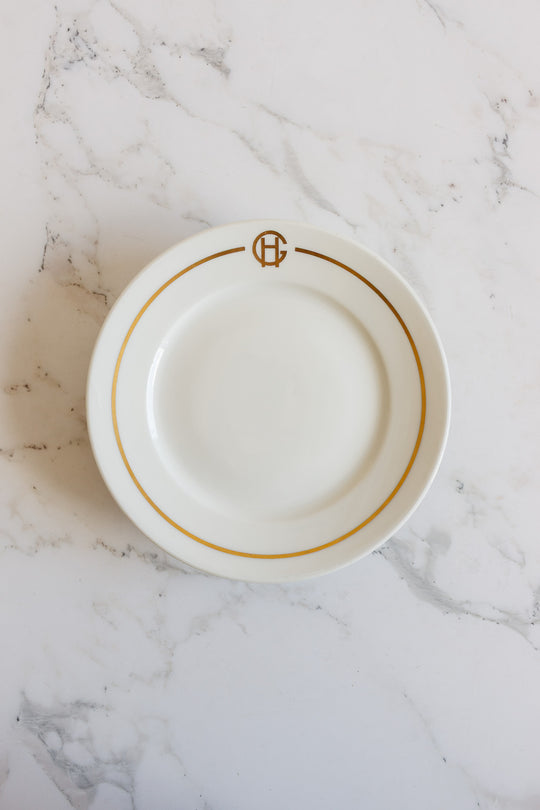 limoges william guérin & co. monogrammed compotier
