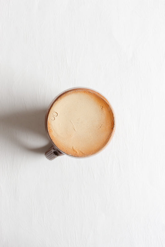 vintage french stoneware pitcher