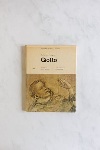 vintage art book, "the complete paintings of Giotto"