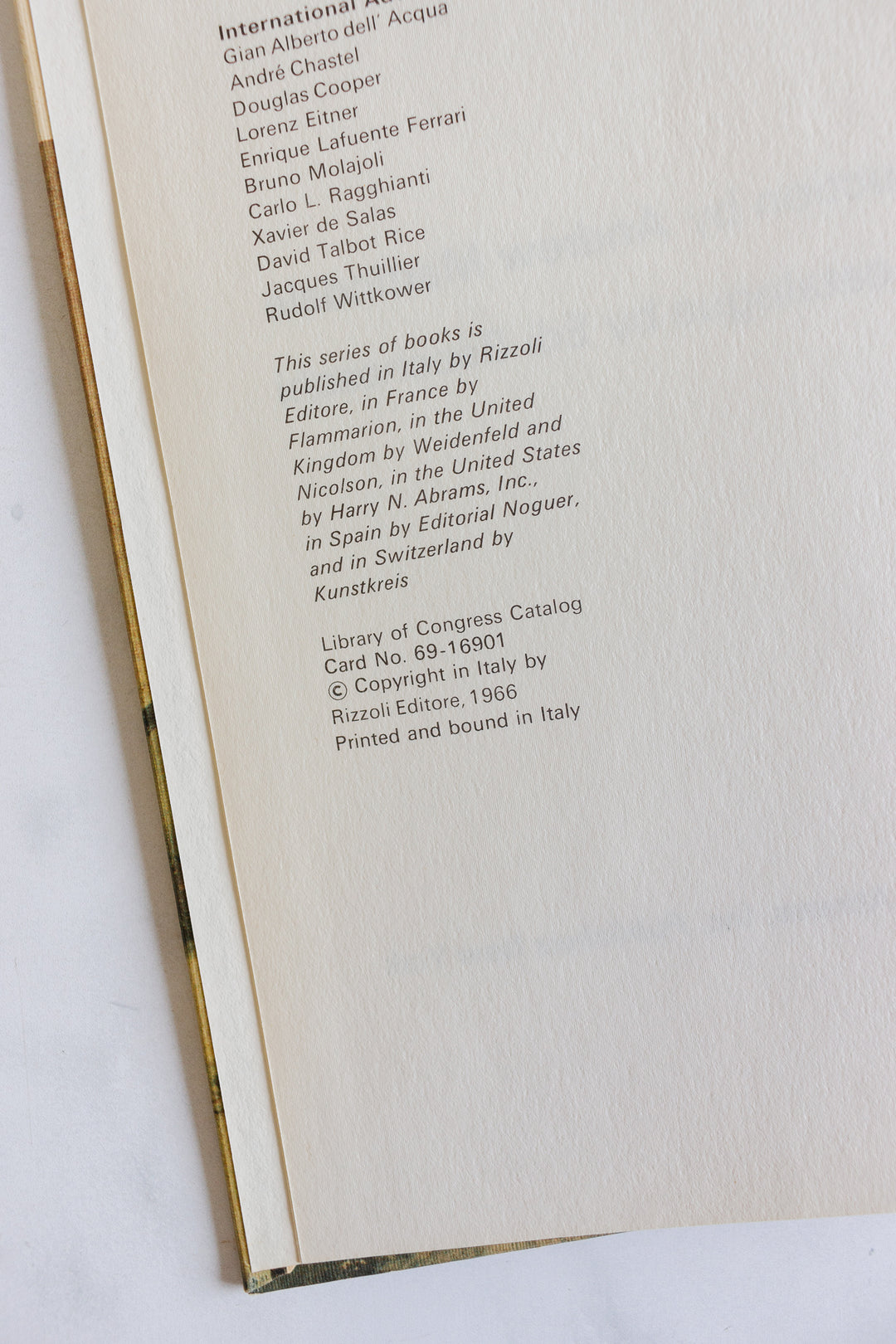 vintage art book, "the complete paintings of Giotto"