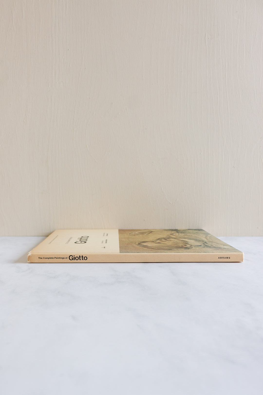 vintage art book, "the complete paintings of Giotto"