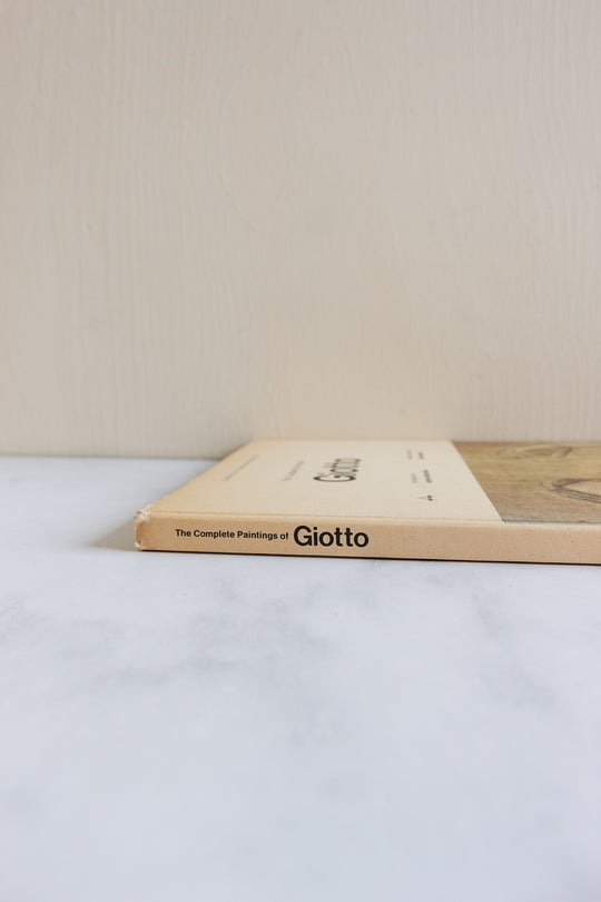vintage art book, "the complete paintings of Giotto"