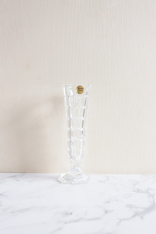 vintage french cristal d'arques vase