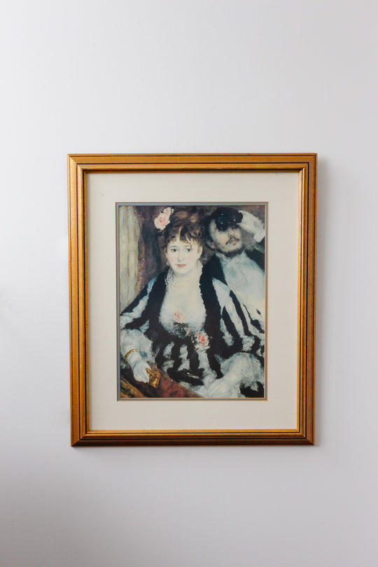 "la loge" by Pierre-Auguste Renoir