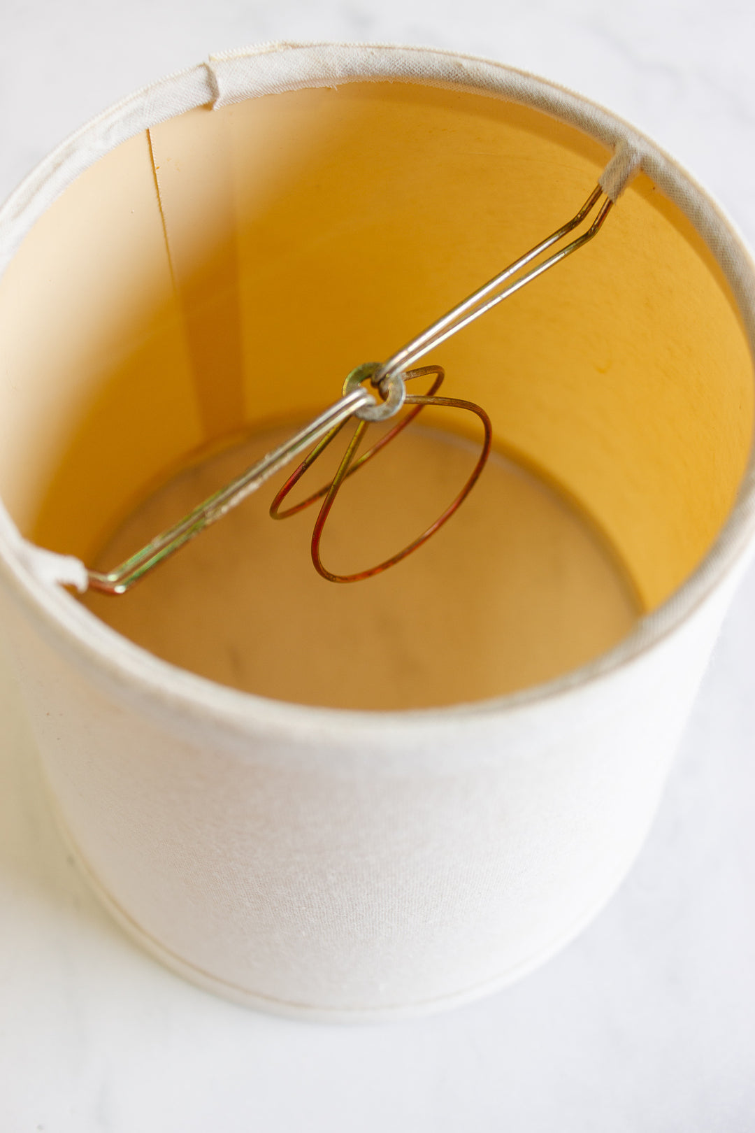 vintage Italian marble table lamp