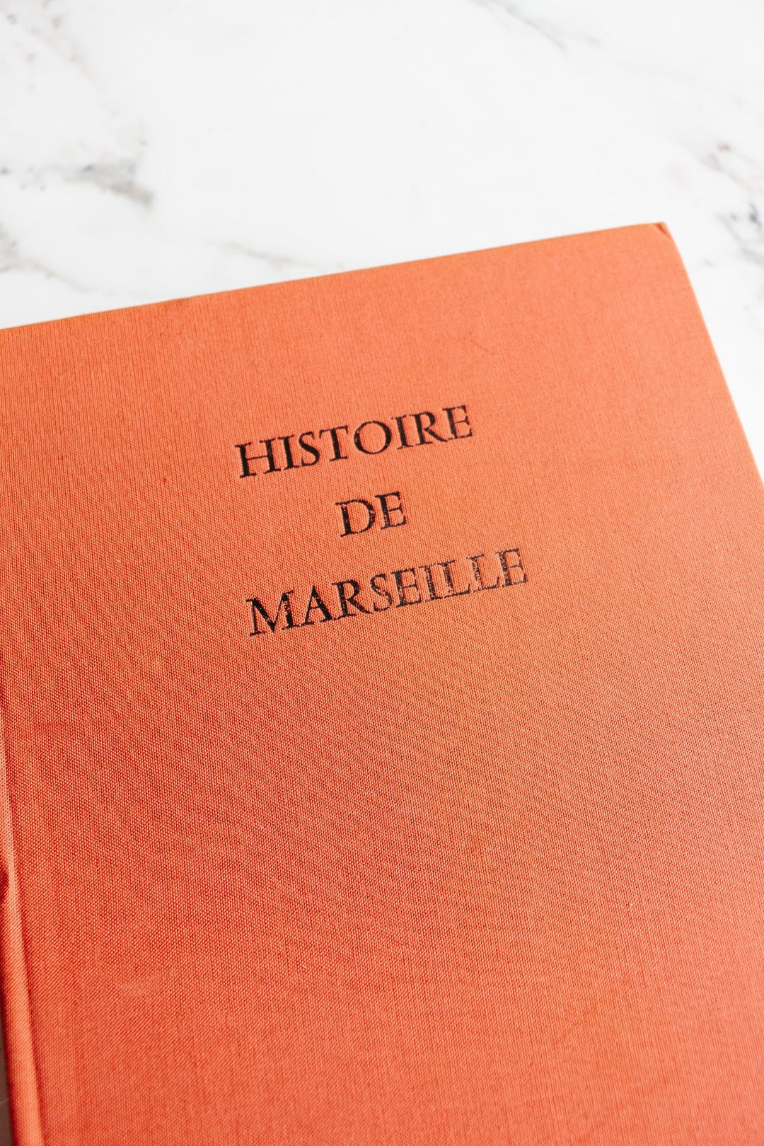 "histoire de Marseille" vintage french book - Joliette