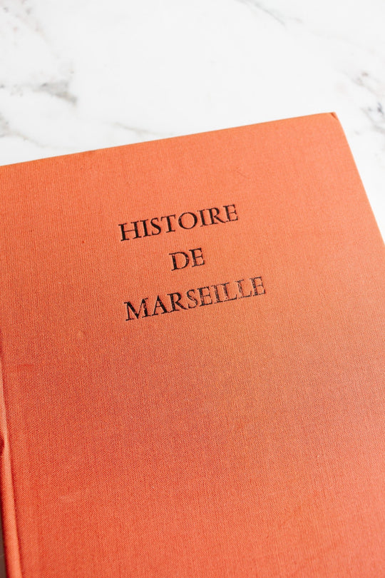 "histoire de Marseille" vintage french book - Joliette