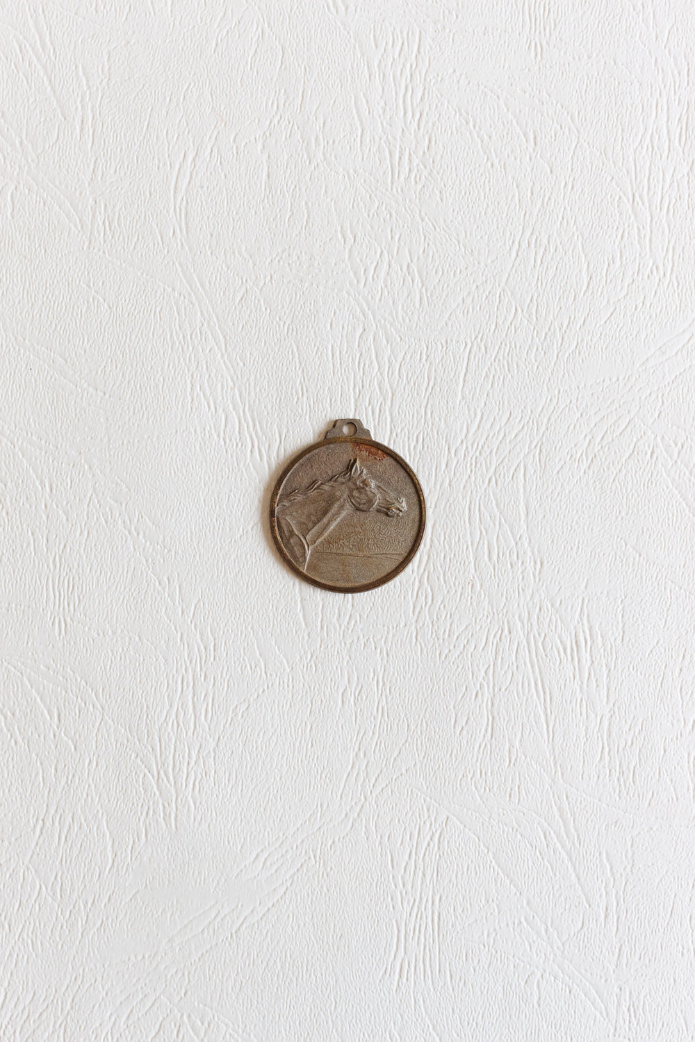 vintage french equestrian medal