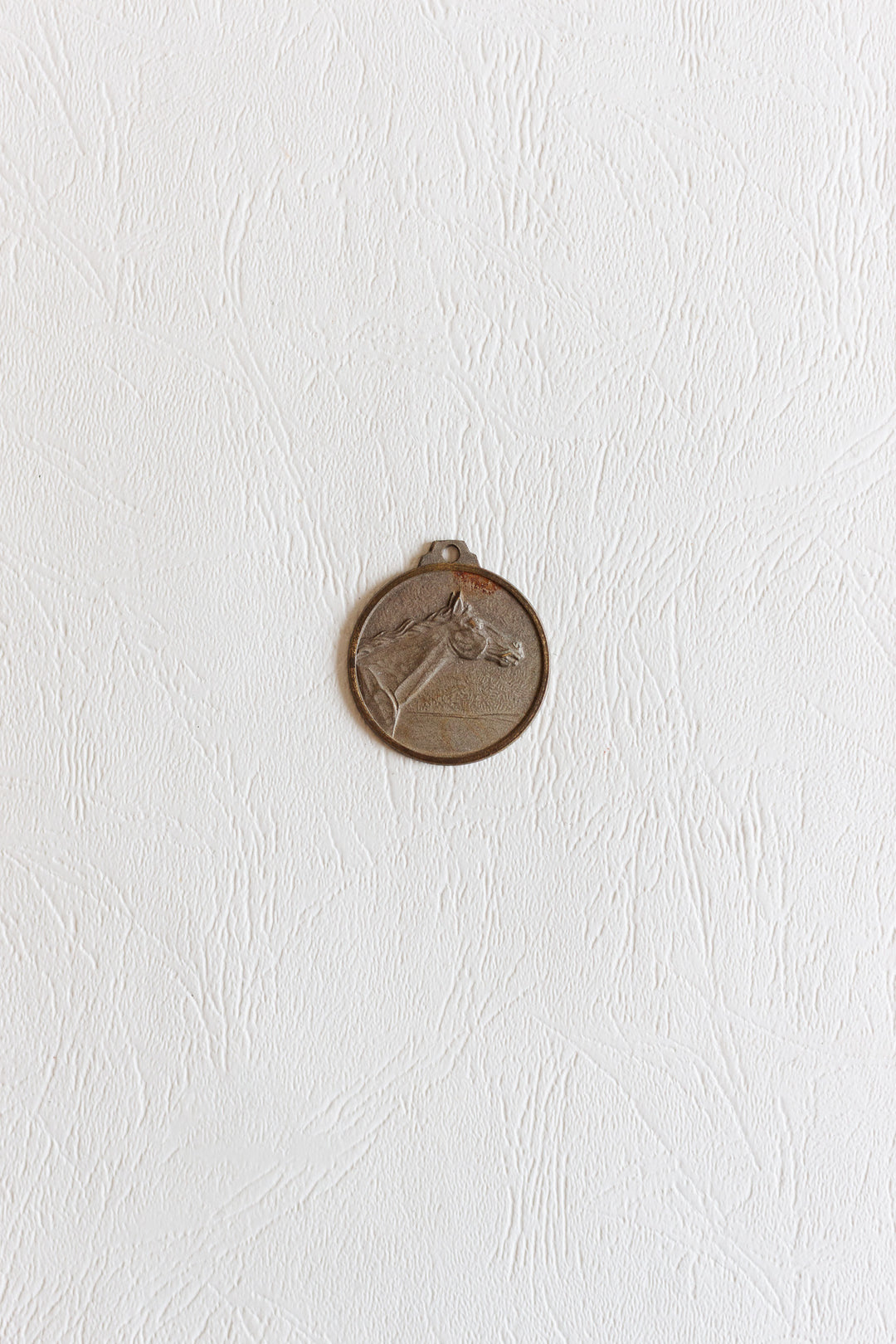 vintage french equestrian medal