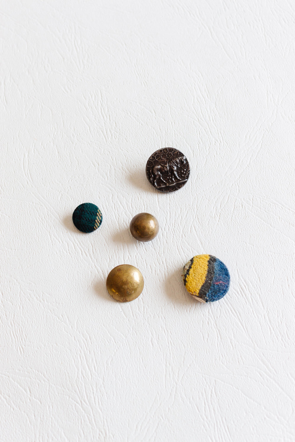 vintage french haberdashery - eclectic button collection