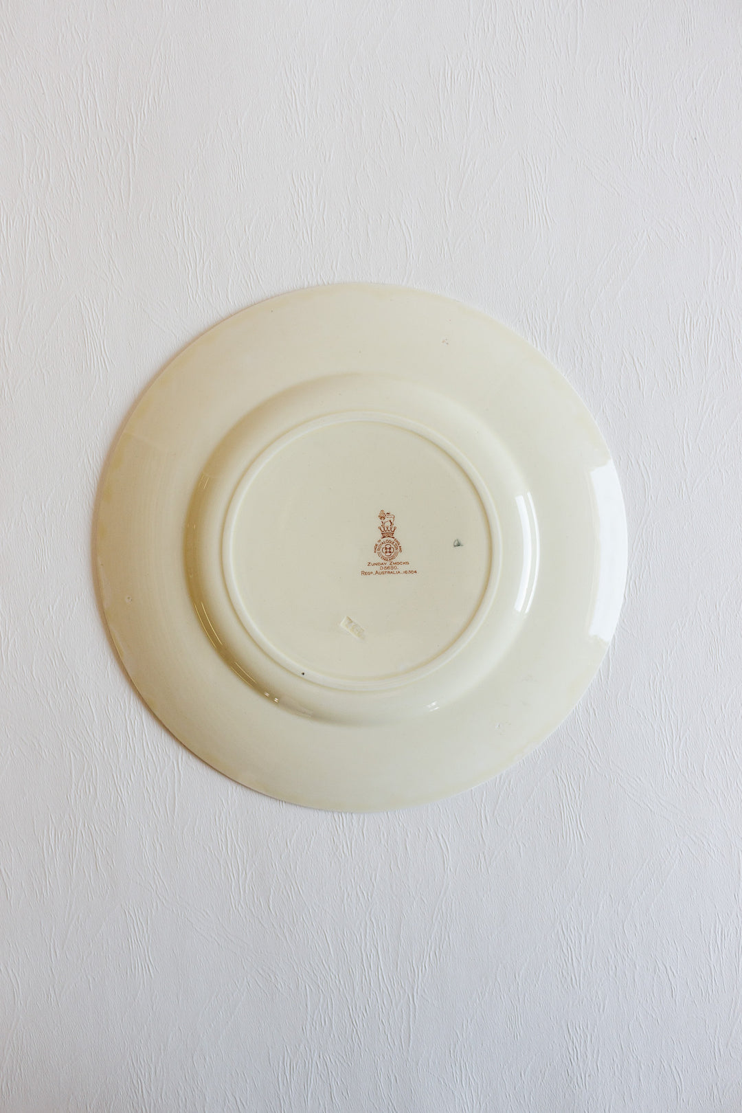 1930s art deco royal doulton "zunday zmocks" plate