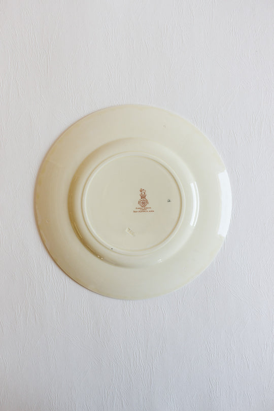 1930s art deco royal doulton "zunday zmocks" plate