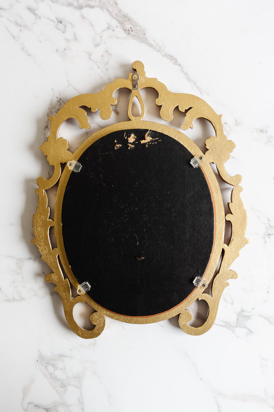 vintage italian rococo style mirror