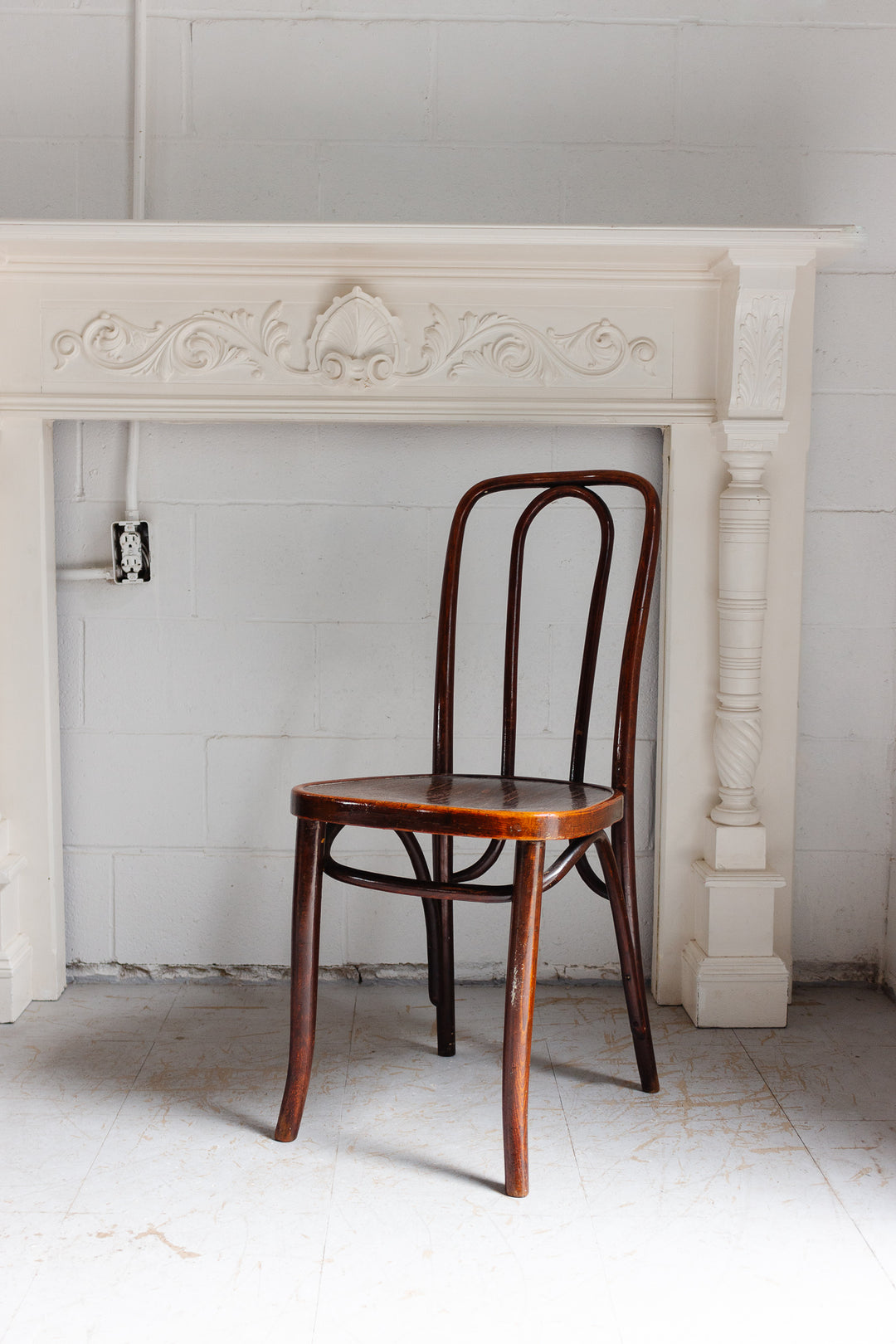 vintage bentwood chair, attributed to J&J Kohn