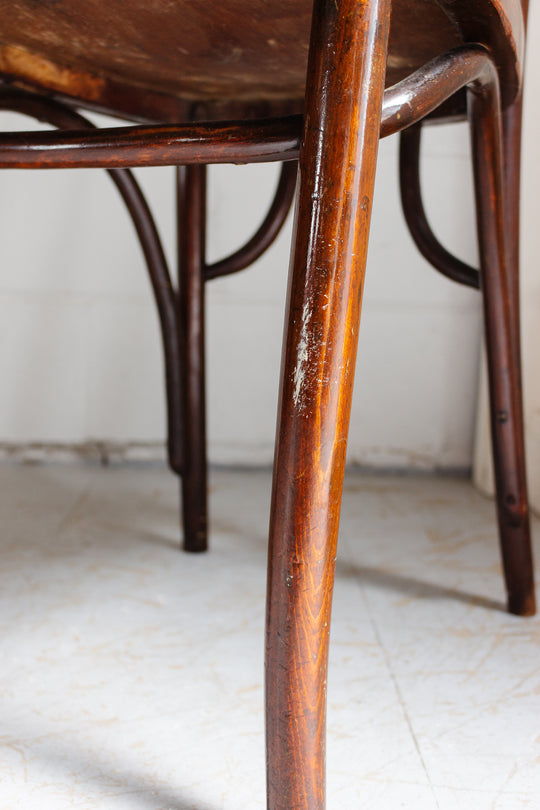 vintage bentwood chair, attributed to J&J Kohn